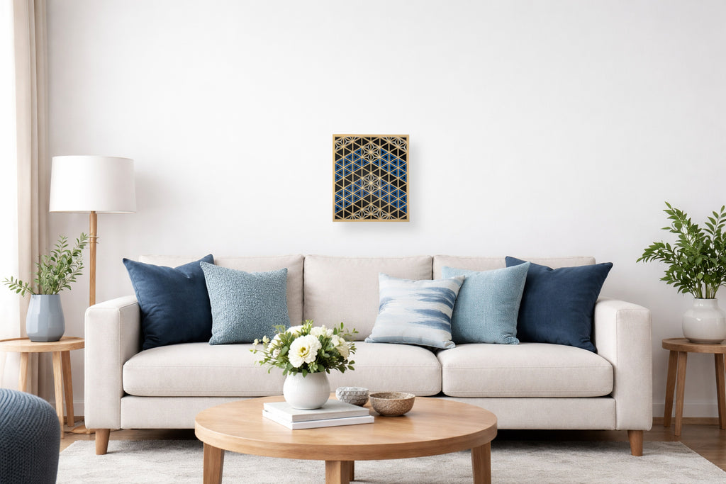 Modern Kumiko Wall Art Panel Kit